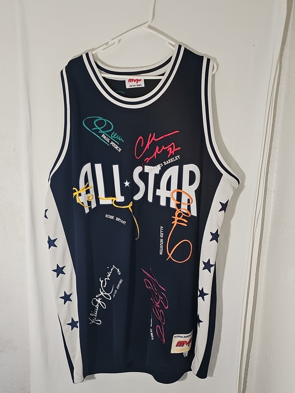 Men's Navy All-Star Signature Basketball Jersey